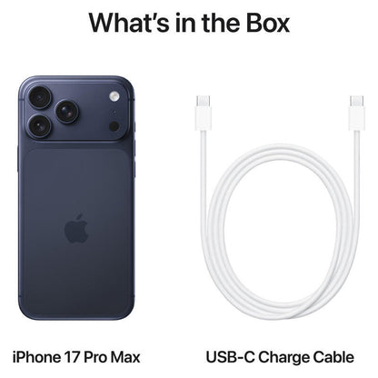 Apple iPhone 17 Pro Max Smartphone - Unlocked 5G 256GB - Deep Blue
