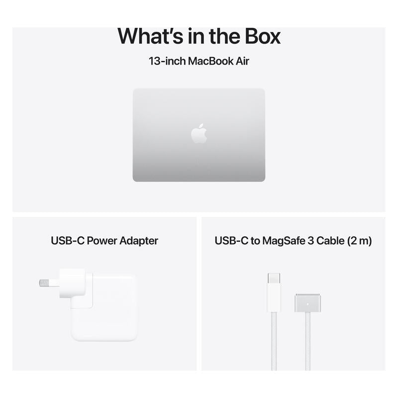 Apple MacBook Air 13" Laptop - M5 Chip, 16GB/512GB - Silver