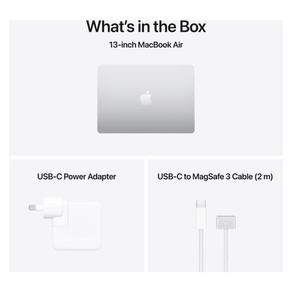 Apple MacBook Air 13" Laptop - M5 Chip, 16GB/512GB - Silver