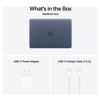 Apple MacBook Neo 13" Laptop - A18 Pro Chip, 8GB/512GB - Indigo