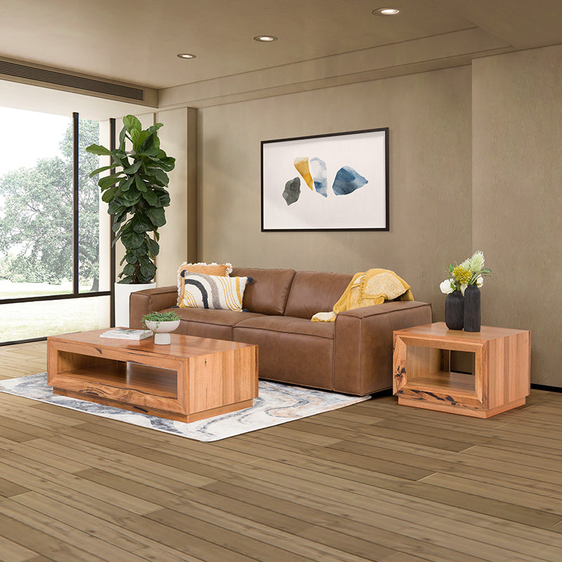 Arbor Timber Coffee Table - Marri/Natural