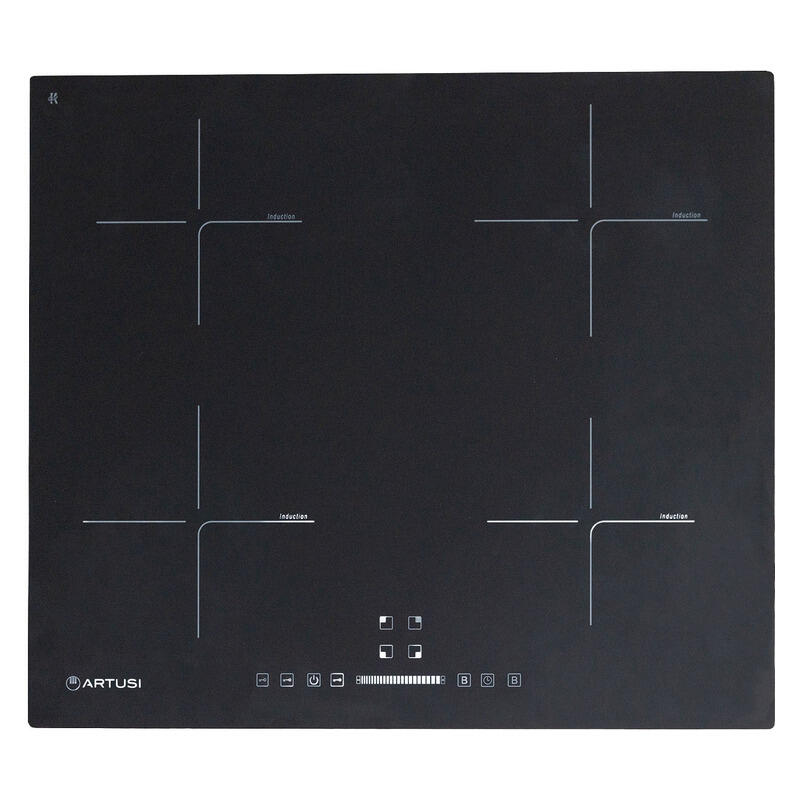 Artusi 60cm 4-Zone Induction Cooktop - Nano Matte Black