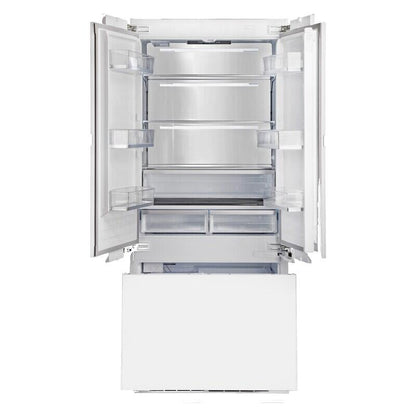 Artusi 546L French Door Fridge Freezer with Ice & Water Dispenser - Panel Ready