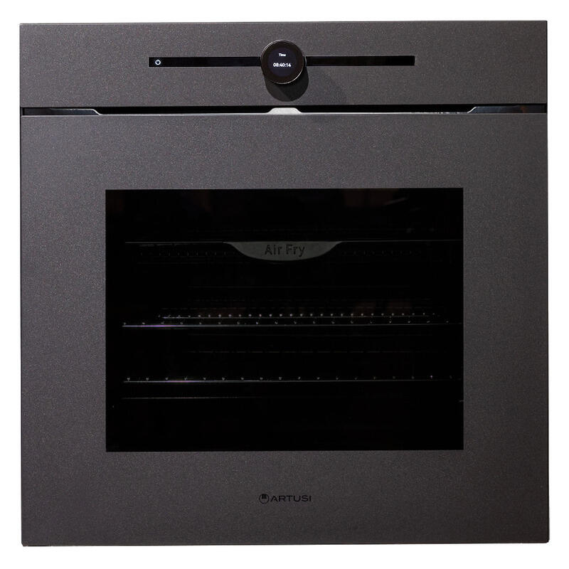 Artusi 60cm Built-In Auto-Opening Oven with 10 Functions - Nano Matte Black