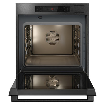 ASKO 60cm Built-In Combination Steam Oven with 28 Functions - Black Steel (Craft Series 6)