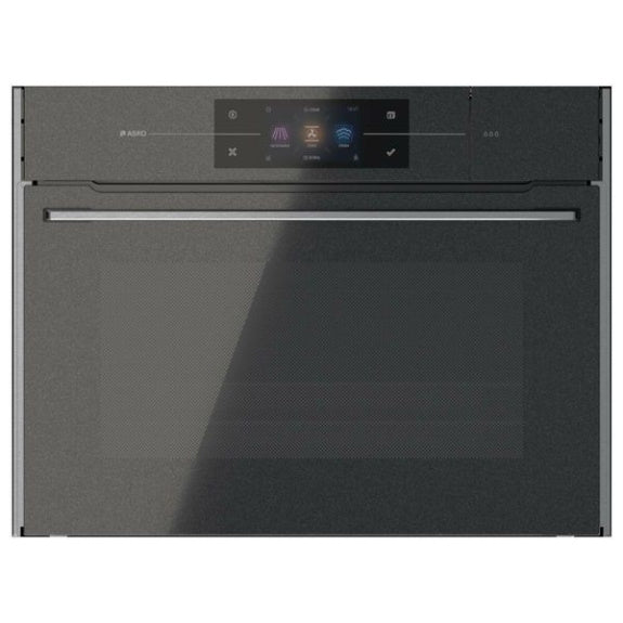 ASKO Elements 45cm Built-In Compact Combi Microwave Steam Oven - Pearl Black