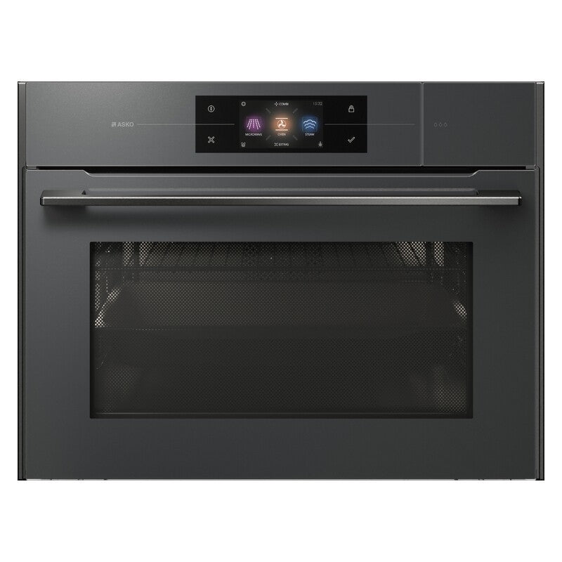 ASKO 45cm Elements 5-in-1 Combi Steam Built-In Microwave Oven - Pearl Grey