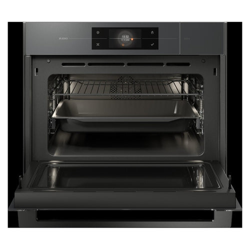 ASKO 45cm Elements 5-in-1 Combi Steam Built-In Microwave Oven - Pearl Grey