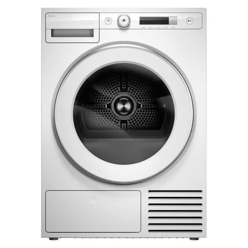 ASKO 8kg Heat Pump Condenser Dryer - White (Logic Series 3)