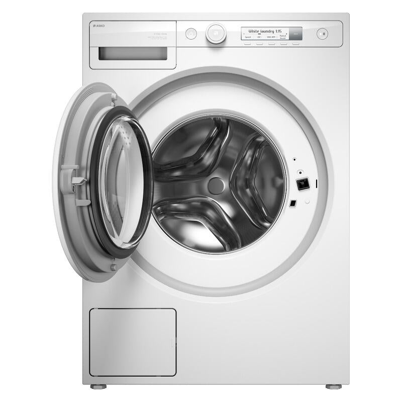 ASKO 8kg Front Load Washing Machine - White (Classic Steel Seal)