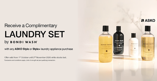 Bonus Bondi Wash Gift with select ASKO Purchase