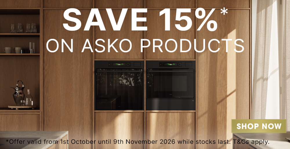 Save 15% on Almost all ASKO Products
