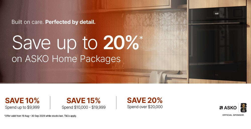 Save up to 20% on ASKO Home Packages