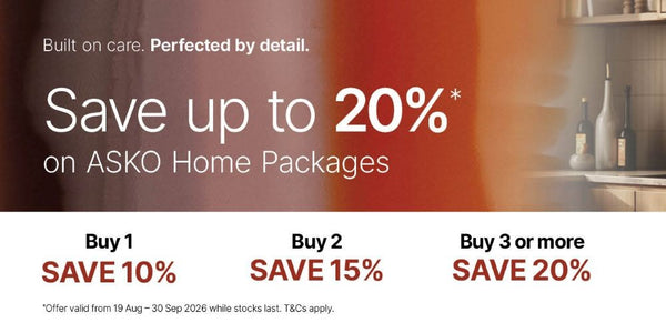 Save up to 20% on ASKO Home Packages