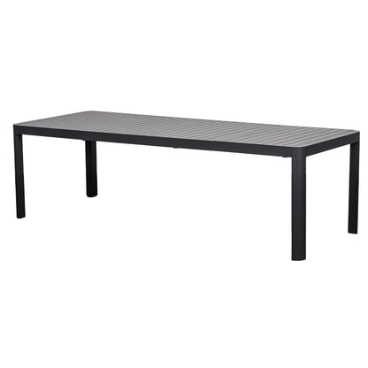 Azura Outdoor 1490-1940mm Extension Dining Table - Gunmetal