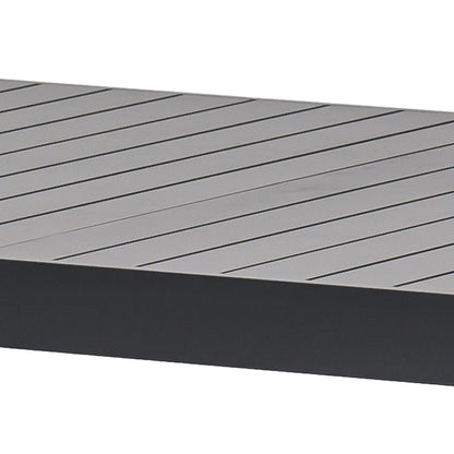 Azura Outdoor 1490-1940mm Extension Dining Table - Gunmetal