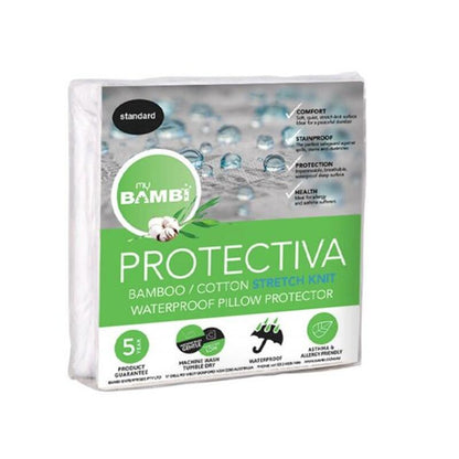 Protectiva Cotton Bamboo Stretchknit Pillow Protector - King