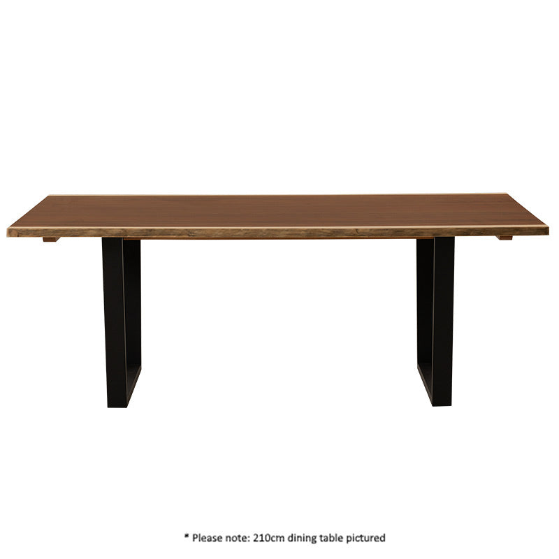 Baxter 240cm Timber Dining Table - Blackwood