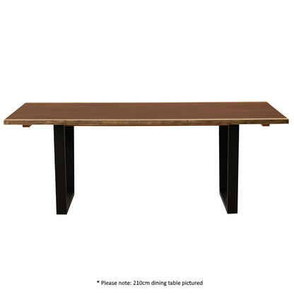 Baxter 240cm Timber Dining Table - Blackwood