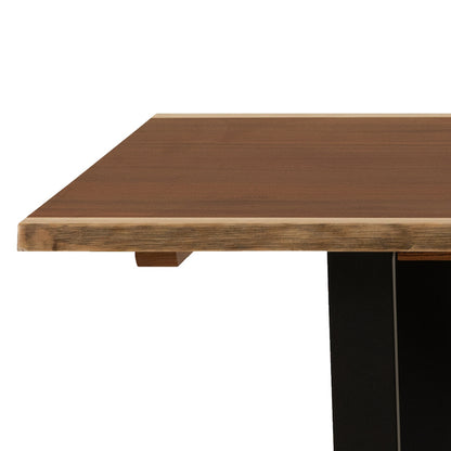 Baxter 240cm Timber Dining Table - Blackwood