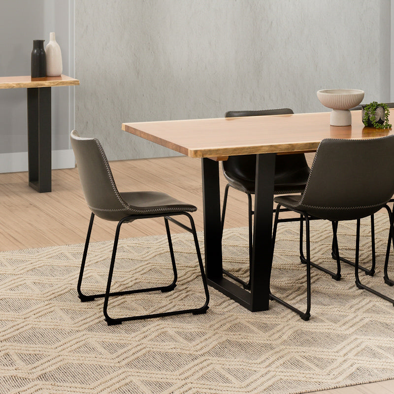 Baxter 240cm Timber Dining Table - Blackwood