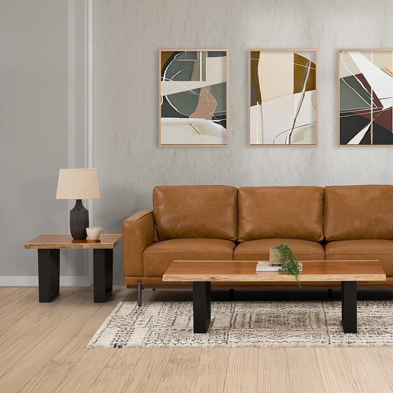 Baxter Live Edge Coffee Table - Blackwood