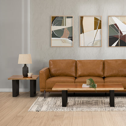 Baxter Live Edge Coffee Table - Blackwood
