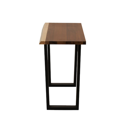 Baxter 140cm Live Edge Hall Table - Blackwood