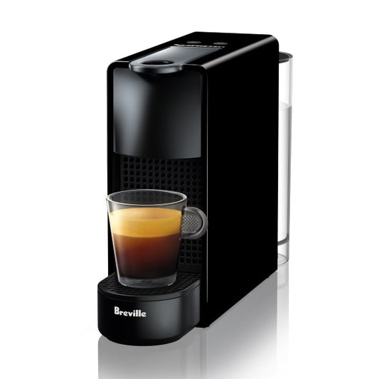 Breville Nespresso Mini Essenza Solo Capsule Coffee Machine - Piano Black