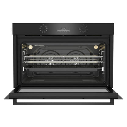 Beko 90cm Built-In Large Oven with 8 Functions - Black