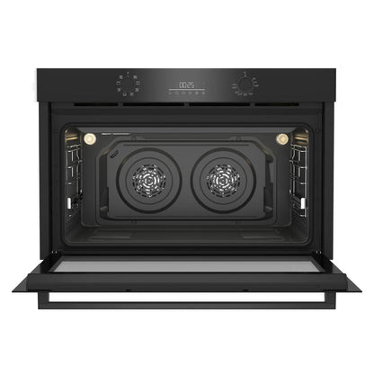 Beko 90cm Built-In Large Oven with 8 Functions - Black