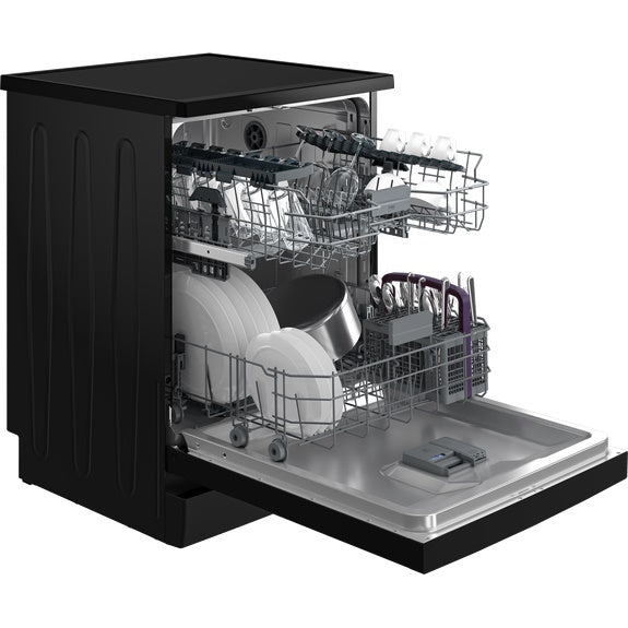 Beko 14 Place Setting  Freestanding Dishwasher - Black