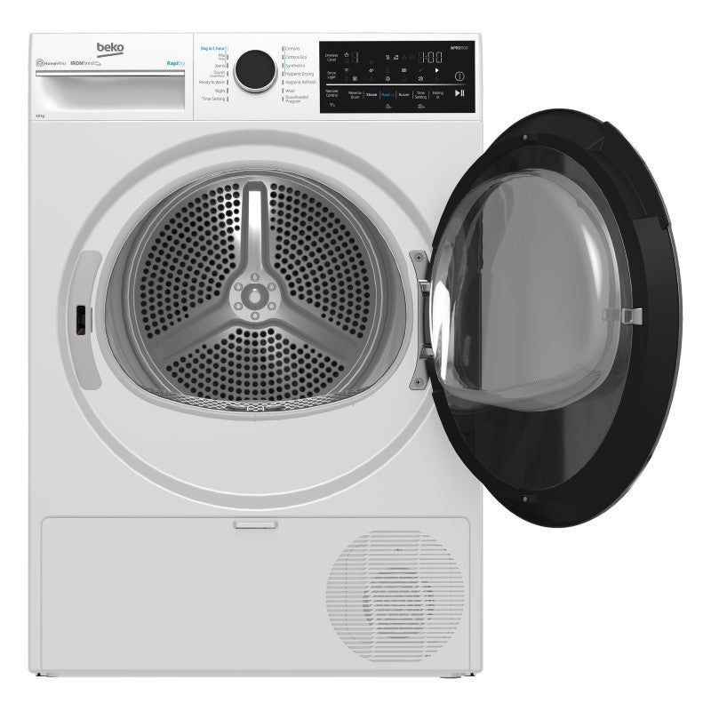 Beko 10kg Smart Heat Pump Condenser Dryer - White