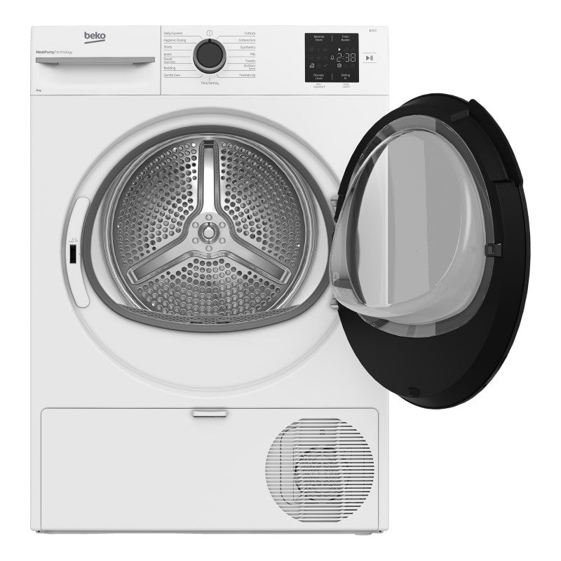 Beko 8kg Heat Pump Condenser Dryer - White