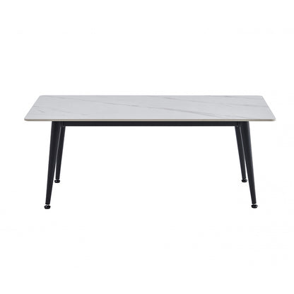 Bentley Coffee Table - White/Black