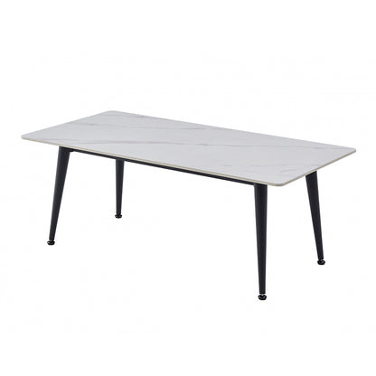 Bentley Coffee Table - White/Black