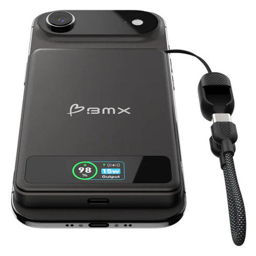 BMX 5,000mAh SolidSafe Magnetic Power Bank - Black