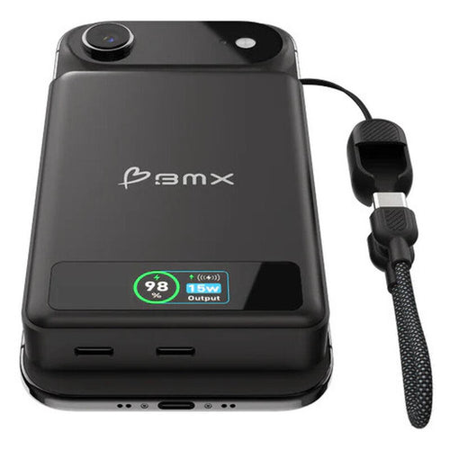 BMX 10,000mAh SolidSafe Magnetic Power Bank - Black