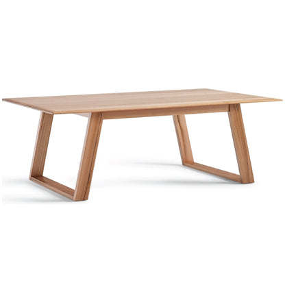 Bondi 240cm Timber Dining Table - Oak/Natural