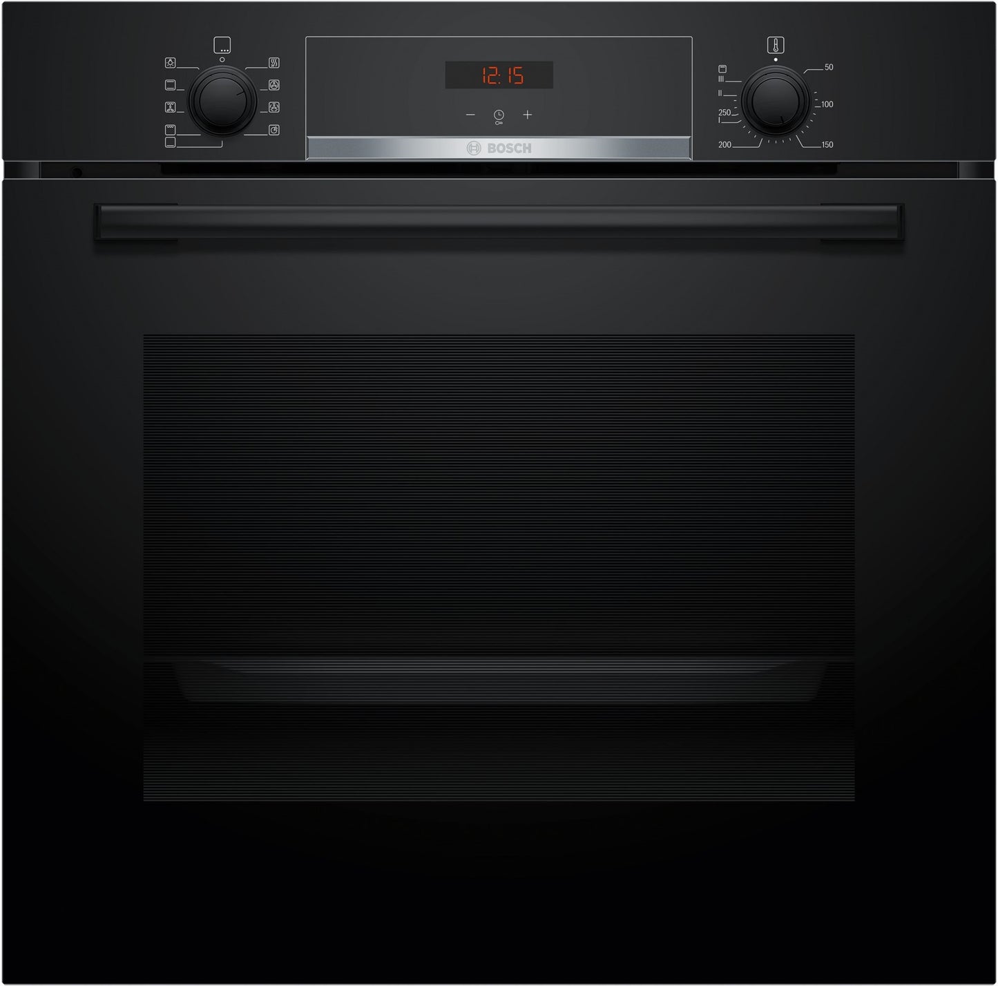 Bosch 60cm Built-In Oven with 7 Functions - Black (Series 4)