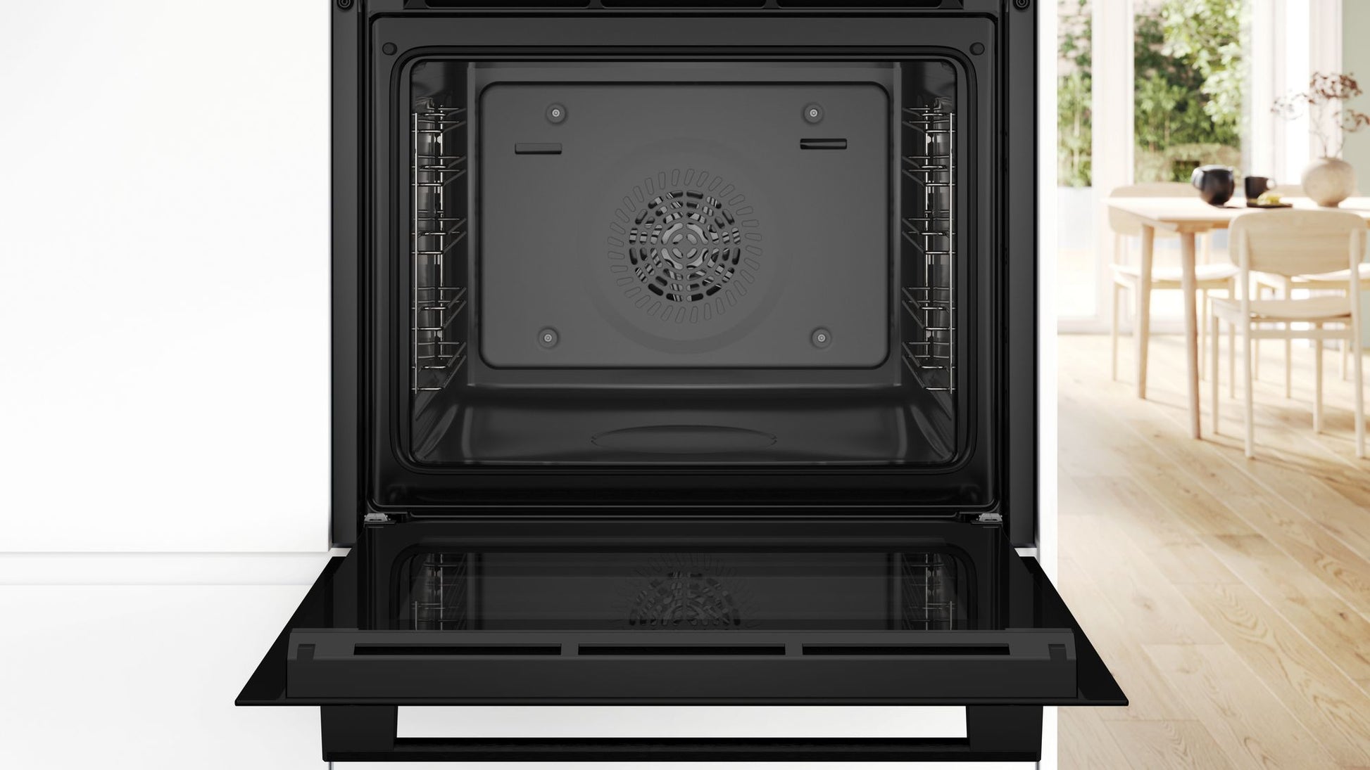 Bosch 60cm Built-In Oven with 7 Functions - Black (Series 4)