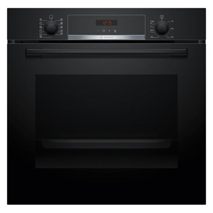 Bosch 60cm Pyrolytic Built-In Oven with 7 Functions - Black (Series 4)