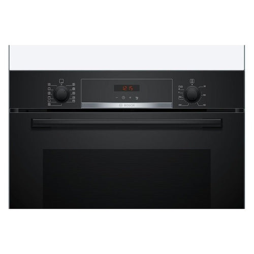 Bosch 60cm Pyrolytic Built-In Oven with 7 Functions - Black (Series 4)