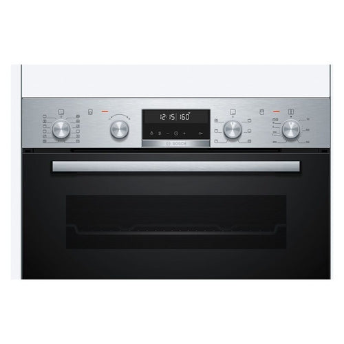 Bosch 60cm Pyrolytic Built-In Double Oven with 10 Functions - Stainless Steel (Series 6)