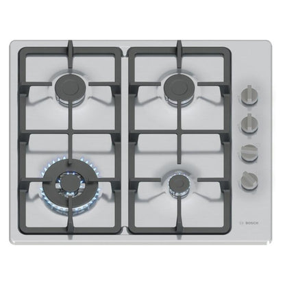 Bosch 60cm 4 Burner Gas Cooktop - Stainless Steel (Series 2)