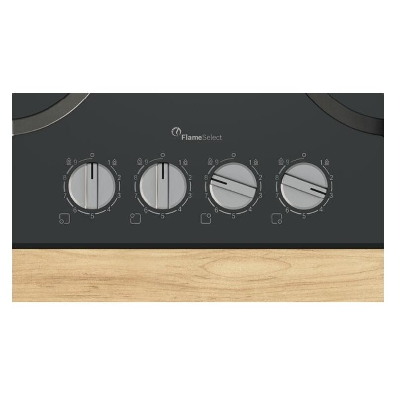 Bosch 60cm 4 Burner Gas Cooktop - Black Glass (Series 6)