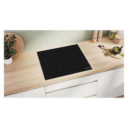 Bosch 60cm 4-Zone Induction Cooktop - Black Glass (Series 4)