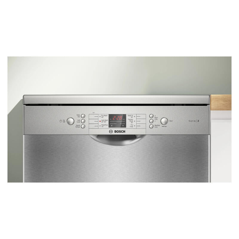 Bosch 60cm Freestanding Dishwasher (Series 2) - Brushed Steel