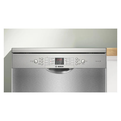 Bosch 60cm Freestanding Dishwasher (Series 2) - Brushed Steel