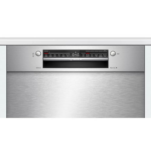 Bosch 14 Place Setting Smart Built-Under Dishwasher - Stainless Steel (Series 4)